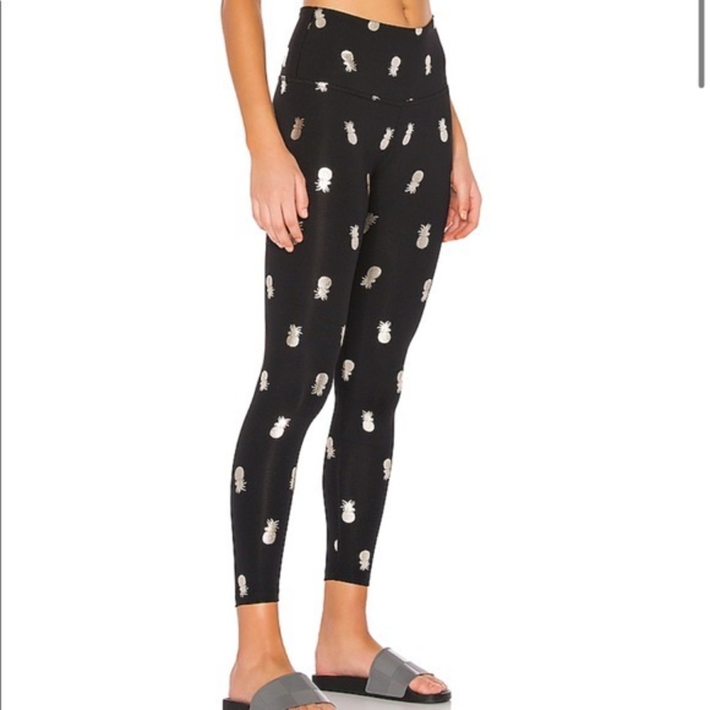 Beyond Yoga High Rise Black Pineapple Tight